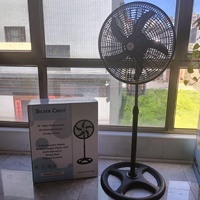 Ventilateur sur pied vertical à circulation d'air avec base de refroidissement électrique de 18 pouces, idéal pour la maison - Meilleures ventes