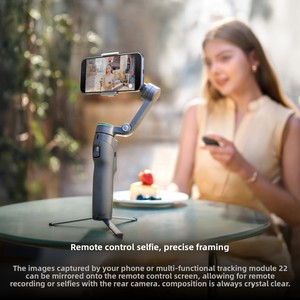 Estabilizador para Smartphone <span class=keywords><strong>Osmo</strong></span> <span class=keywords><strong>Mobile</strong></span> 8P, Triple Estabilización, Control Remoto, Selfie, Seguimiento IA 360, Vlog, Antivibración - Product Image 2
