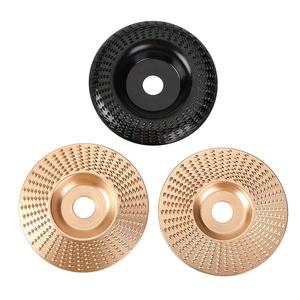 <span class=keywords><strong>Disque</strong></span> abrasif de sculpture sur bois de qualité industrielle de 100 mm, revêtement en titane, OEM pour meuleuse d'angle - Product Image 3