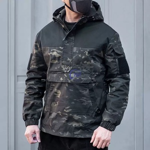 <span class=keywords><strong>Felpa</strong></span> Tattica da <span class=keywords><strong>Uomo</strong></span> con Cappuccio, Impermeabile, Mimetica, <span class=keywords><strong>Sportiva</strong></span>, Antivento, con Grandi Tasche, per Attività nella Giungla - Product Image 1