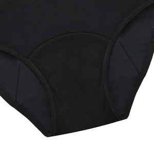 Bragas Menstruales OEM <span class=keywords><strong>de</strong></span> Cintura Baja para Flujo Abundante, Ropa Interior Absorbente para Incontinencia Nocturna para Mujer, Bragas Menstruales a Prueba <span class=keywords><strong>de</strong></span> Fugas <span class=keywords><strong>de</strong></span> 4 Capas - Product Image 6