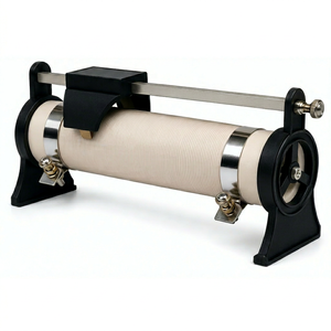 Metal Sliding Rheostat Variable Resistor <b>Physics</b> Experiment School Laboratory Tool Aluminum Construction - Product Image 1