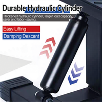 Cric hydraulique portable pour moto tout-terrain, levage manuel, établi stable pour l'entretien extérieur