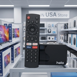 En stock aux États-Unis |   Décodeur Stable Lemon Hola HiiTV 8K IP-TV Box Android 4GB avec WiFi6 puissant, TV Stalker sans <span class=keywords><strong>IPTV</strong></span> et télécommande BT - Product Image 1