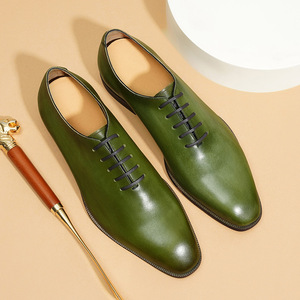 Zapatos formales de hombre de alta gama para negocios y ocio, zapatos de cuero genuino de primera calidad - Product Image 4