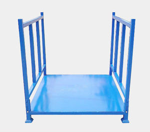 معدنية قابلة للطي مريحة أرفف مرصوصة ل مستودع التخزين/تجميع للطي تكويم التراص أرفف منصات نقالة - Product Image 2