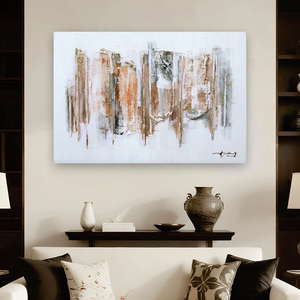 Pintura al Óleo Moderna, Hermosa y Abstracta, 100% Pintada a Mano, Decoración de Pared con Textura Pesada, Lienzo, Arte de Pared Grande - Product Image 2