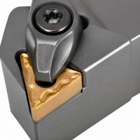 Porte-outil de tournage externe pour tour CNC, porte-outil TNMG1604 en acier allié 42CrMo avec levier de serrage et verrouillage par goupille pour la coupe des métaux