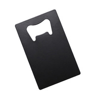 Ouvre-bouteille plat en acier inoxydable personnalisé, écologique, avec logo gravé au laser par sublimation