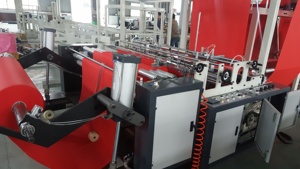 600 Ba Chức Năng Tốc Độ Cao Tự Động Đa Chức Năng Vải Không Dệt D Cut T Áo Sơ Mi Giày Vest Làm Túi Máy - Product Image 3