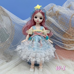 ตุ๊กตาข้อต่อ 30 ซม. 23 ชิ้น ข้อต่อขยับได้ ขนาด 1/6 ตา 3 มิติ แบบมีบานพับ ตุ๊กตาสำหรับแต่งตัวเด็กผู้หญิง <span class=keywords><strong>ของ</strong></span>ขวัญวันเกิด <span class=keywords><strong>ของ</strong></span>เล่นเด็ก - Product Image 6