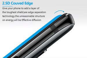 Écran de protection antichoc en verre trempé 9h, 100 pièces, couverture complète pour <span class=keywords><strong>HTC</strong></span> <span class=keywords><strong>U11</strong></span> Plus - Product Image 4