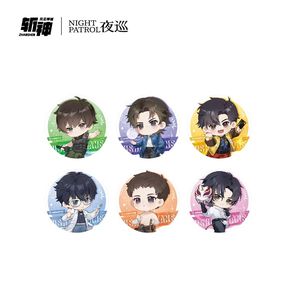 60 Boîtes en Gros NIGHT PATROL Slay the Gods: Mortal Realm Anime Watchers Series Chibi Badge Blind Box Collection Jouets Cadeau - Product Image 5