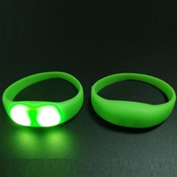 Bracelet LED Clignotant à Activation Sonore pour Événements, Fêtes et Raves – Bracelet LED en Silicone pour Festival à Commande Vocale