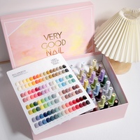 Vernis à Ongles Gel Semi-Permanent 15 ML, 60 Couleurs, pour Manucure Soak Off sous Lampe LED UV