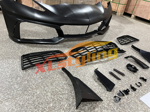 Mise à niveau du pare-chocs avant de pièces de rechange automatiques de voiture PP pour Chevrolet <span class=keywords><strong>Corvette</strong></span> ZR1 Bodykit 2014-2019 - Product Image 3