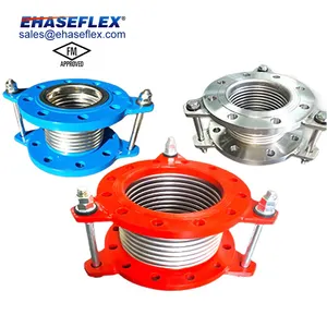 FM Welded Corrugated Stainless Steel Flexible Bellows Joints Metal Bellows Pump Used For Absorbing Vibration