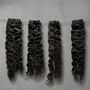 ผมแท้หยิกยาวแบบบราซิลมัดผมมนุษย์ผมธรรมชาติธรรมชาติ - Product Image 1