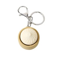 2026 Cheap Dumpling Keychain Press Fidget Click Keycap Keychain with Switch Sound Relieve StressToy for Party Favor