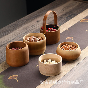 Platos para té y aperitivos, juegos de té de la tarde de inspiración zen china, frutas, aperitivos, frutas secas, platos pequeños y vajilla, creativos - Product Image 2