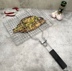 Panier de barbecue robuste - Conception rotative verrouillable pour un retournement et une cuisson faciles - Product Image 6