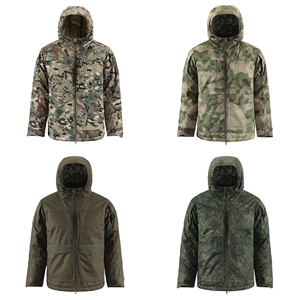 Colore verde ESDY Sturdyarmor impermeabile Rip Stop cotone imbottito giacche da esterno Plus Size giacca a vento da uomo tattico Jacke - Product Image 4