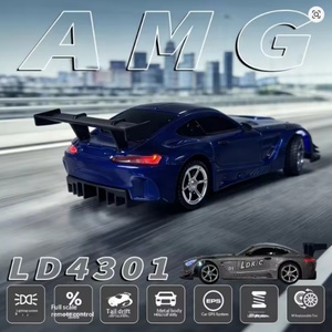 รถบังคับวิทยุ LD4301 RC Car Mini Full Proportion 4WD LDRC Drift Racing Gyroscope 2.4G พร้อมใช้งาน ตัวรถโลหะ สำหรับผู้ใหญ่ - Product Image 4