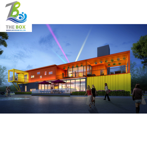 <span class=keywords><strong>2</strong></span>-Story คอนเทนเนอร์40ฟุต Luxury ประกอบ Steel Modular คอนเทนเนอร์แสดง House - Product Image 2