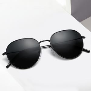 แว่นกันแดดโพลาไรซ์คุณภาพสูง กรอบสแตนเลสสั่งทำพิเศษ กรอบทองหรูหรา เลนส์ TAC ป้องกันรังสียูวี - Product Image 6