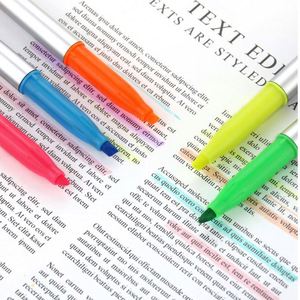 Bolígrafo de Plástico Personalizado con Puntas de Resaltador, 3 en 1, Combo de Escritura para Pantalla Táctil, Colores Brillantes, Tinta Negra, Regalo - Product Image 3
