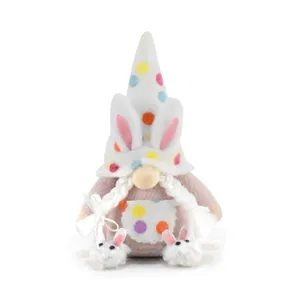 Pasen Polka Dot Gezichtsloze Pop Easter Decoraties