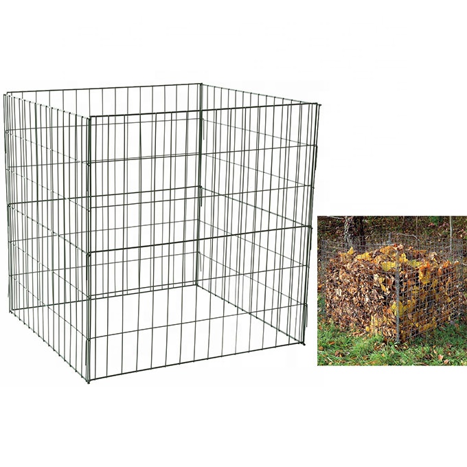 Проволочная садовая корзина для хранения компоста