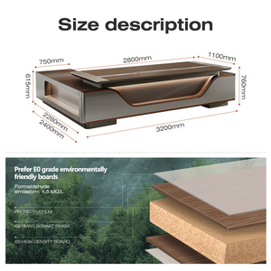 โต๊ะทำงานที่ทันสมัยหรูหราหรูหราหรูหราหรูหราสำหรับผู้บริหารไม้วีเนียร์สำหรับผู้จัดการทั่วไปสำหรับใช้ในบ้านสำนักงาน - Product Image 5