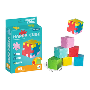 Creative Diy Eva <strong>Cubes</strong> 18pcs Funny Assemble Magic <strong>Cube</strong> Puzzle <strong>Game</strong> for Kids - Product Image 3