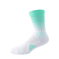 Chaussettes d'équipage à logo personnalisable Elite de haute qualité pour enfants Chaussettes de compression tricotées pour le basket-ball Pilates Spring