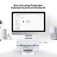 Imprimante d'étiquettes thermiques Y810 pour expédition, USB filaire et sans fil, imprimante thermique de codes-barres, rouleau de bordereaux 4x6
