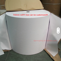 Papier offset double blanc naturel 85 % de luminosité, faible teneur en agent fluorescent, pour l'impression de documents de bureau