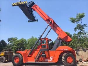 Reach Stacker d'occasion Konecrane/KALMAR/HELI 45 tonnes Smv 4531 Tb5 avec moteur et boîte de vitesses à vendre à bas prix à Shanghai - Product Image 2