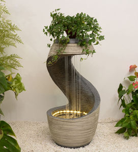 Ideas de Productos Nuevos 2023: Fuente de Agua Decorativa para Exteriores con Forma Geométrica, <span class=keywords><strong>Cascada</strong></span> para Hogar y Jardín, Artículos Decorativos, Fuentes de Jardín - Product Image 3
