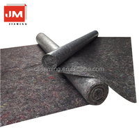 Rouleaux de feutre de protection pour la construction JiaMing 180 g/m² 1x50 m Barrière anti-éclaboussures et anti-salissures Gris