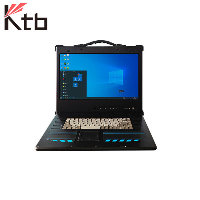 KTB Customized 1479M 7 Full-length Expansion Slots 2-Optical 10-Electrical Firewall H110 Rugged Portable Industrial Laptop