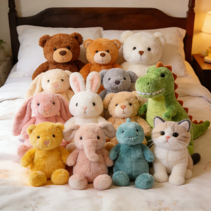 30.000 Çeşit Stil Fabrikası Süper Yumuşak Sevimli Karikatür Anime Hayvanları Peluş Oyuncak Stres Giderici Hediye 20 cm Dolgulu Hayvan Oyuncakları Çocuklar İçin - Product Image 1