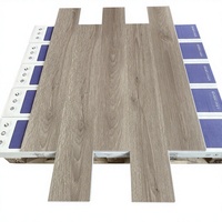 Suelo SPC con Aspecto de Madera y Sistema de Click, Tablas IXPE de 4-8mm, Baldosas Vinílicas con Aspecto de Madera para Uso Residencial y Comercial