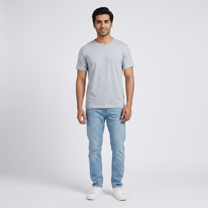 T-shirts unisexes personnalisés de haute qualité 100% coton 180g Uniformes Camp Événement Logo d'écran Blanc T-shirts pour adultes - Product Image 6