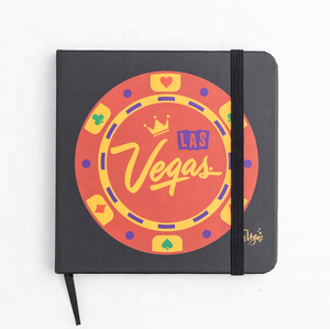 Taccuino con <span class=keywords><strong>Copertina</strong></span> <span class=keywords><strong>Rigida</strong></span> Souvenir Multicolore Personalizzato con Design di Las Vegas sulla <span class=keywords><strong>Copertina</strong></span> - Product Image 1