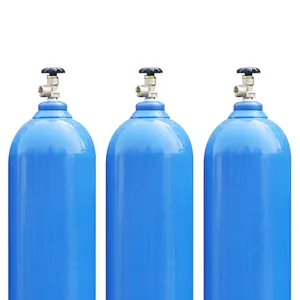 High Pressure Small Oxigen Tank Portable Medical 40L 150Bar Oxygen Cylinder