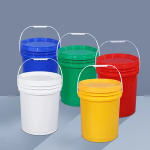 1L-50L de plástico Cubo de pintura con tapas manejar 20 litro cubo barril