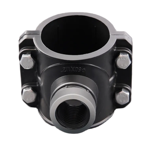 Hongke Chất lượng cao 50-110 Mét PP nén phụ kiện đường ống cho tưới tiêu nông nghiệp nhựa PN16 HDPE kẹp yên - Product Image 6