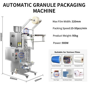 Machine d'emballage automatique de bonbons pneumatique, machine d'emballage de bonbons sucrés à bas prix, machine d'emballage de sucre - Product Image 4