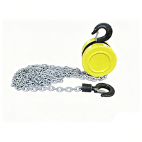 Palans à chaîne manuels circulaires en acier légers et durables, utilisés pour la construction, outils de levage de type levier, système de poulie à chaîne
